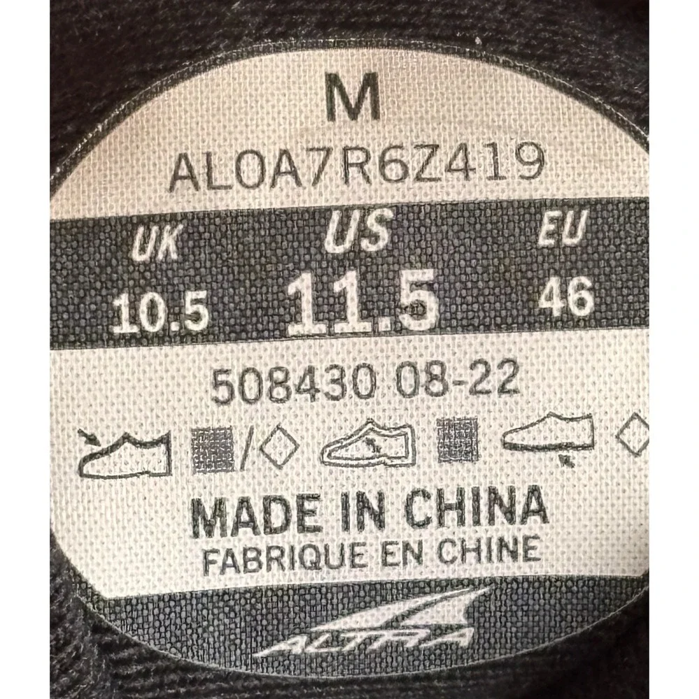 Altra Provision 7 Running Shoes Light Blue/Navy, Men's Size 11.5 - Picture 9 of 9